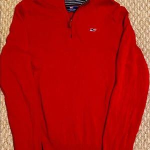Boys Vineyard Vines quarter zip sweater